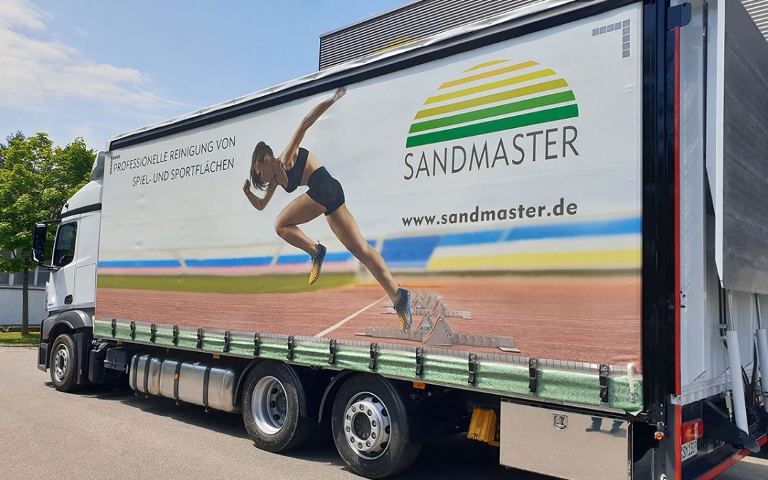 Sandmaster bekommt neuen LKW